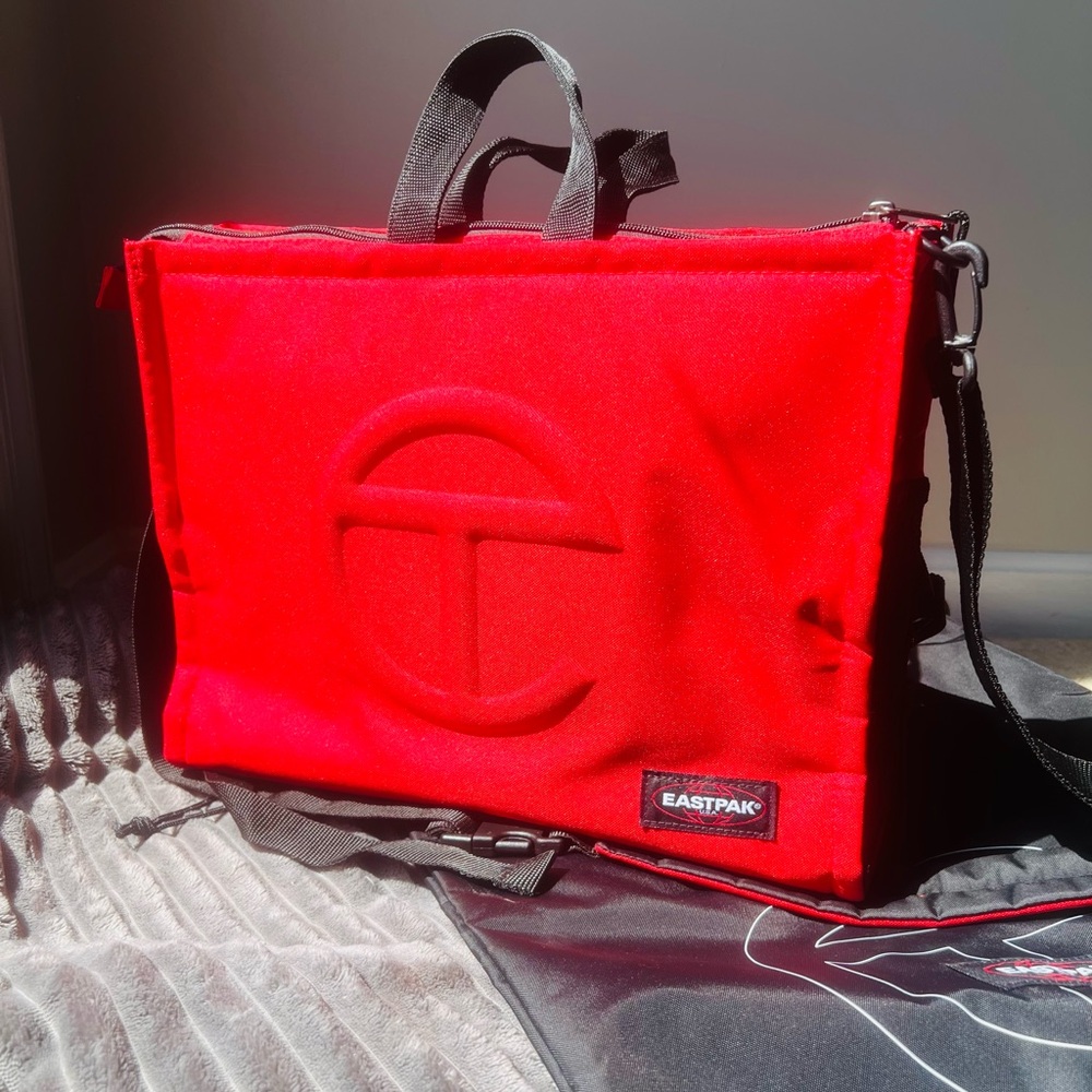 EUC Eastpak x Telfar  Medium Shopper - Red